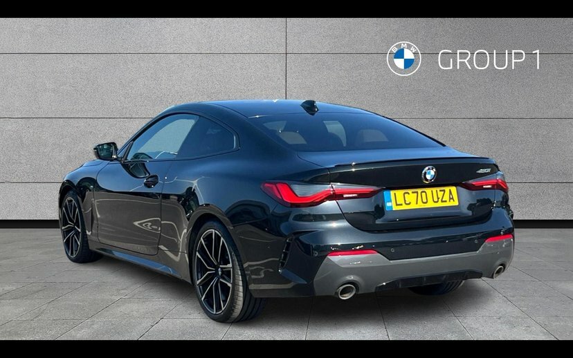 BMW 4 Series Gran Coupe 420I M Sport Coupe Black #2