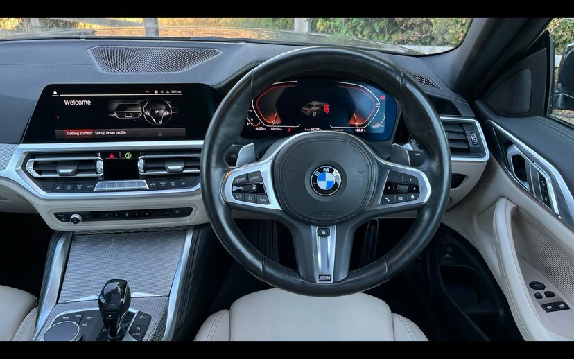 BMW 4 Series Gran Coupe 420I M Sport Coupe Black #5