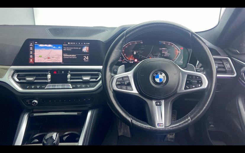 BMW 4 Series Gran Coupe 420D Xdrive M Sport Pro Edition Coupe Blue #5