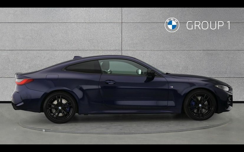 BMW 4 Series Gran Coupe 420D Xdrive M Sport Pro Edition Coupe Blue #3
