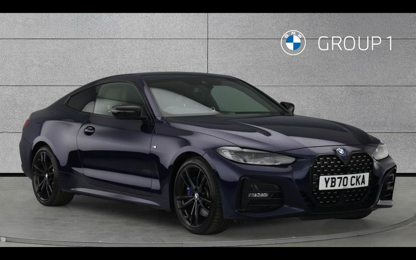 BMW 4 Series Gran Coupe 420D Xdrive M Sport Pro Edition Coupe Blue