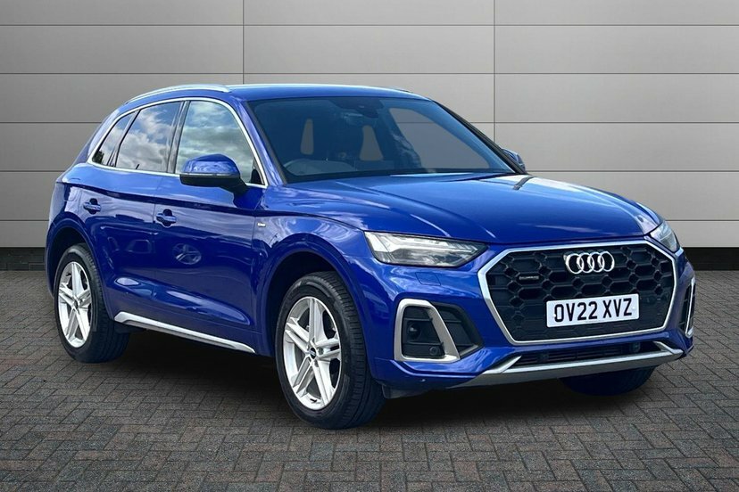 Audi Q5 2.0 Tfsi 45 S Line Suv S Tronic Quattro Blue