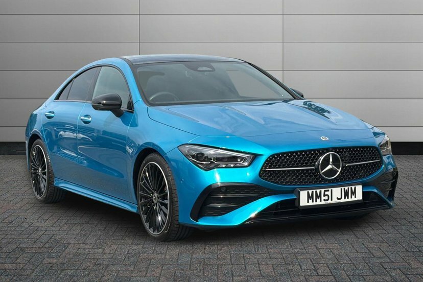 Mercedes-Benz CLA Class Cla180 Amg Line Premium Plus Coupe Blue