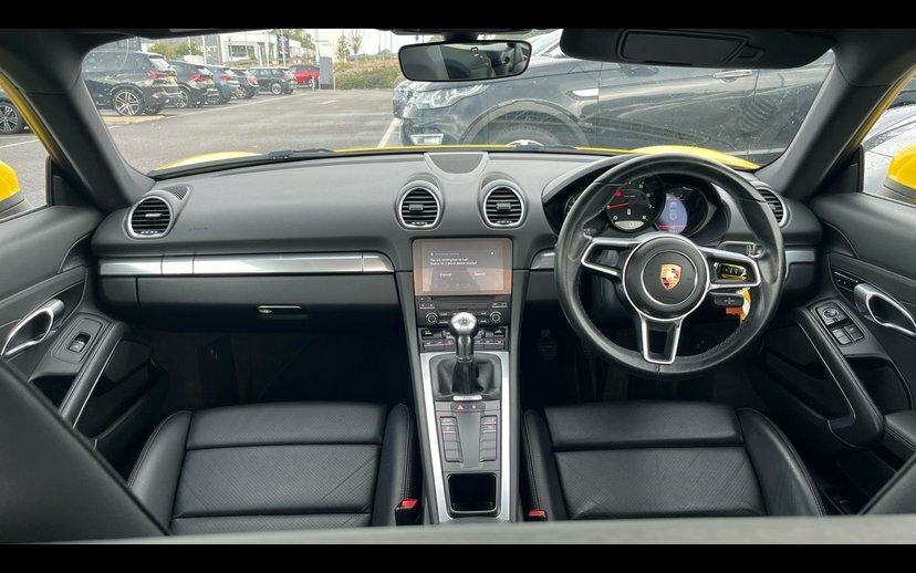 Porsche 718 Cayman 2.0T Coupe 300 Ps Yellow #4