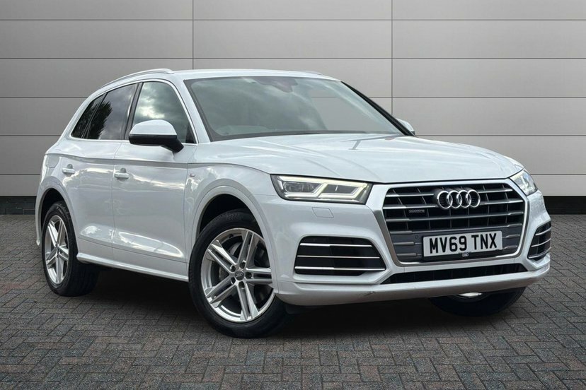 Audi Q5 2.0 Tdi 40 S Line Suv S Tronic Quattro White