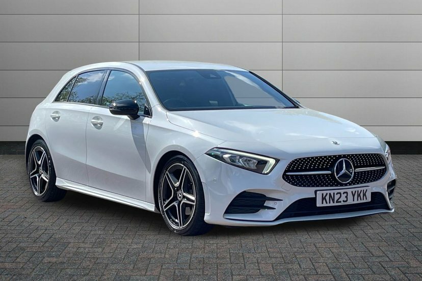 Mercedes-Benz A Class 2.0 A180d Amg Line Executive Hatchback Diese White