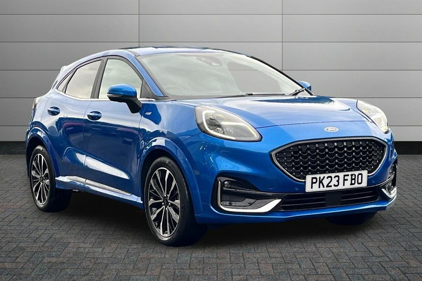 Ford Puma 1.0T Ecoboost Mhev St-line Vignale Suv Blue