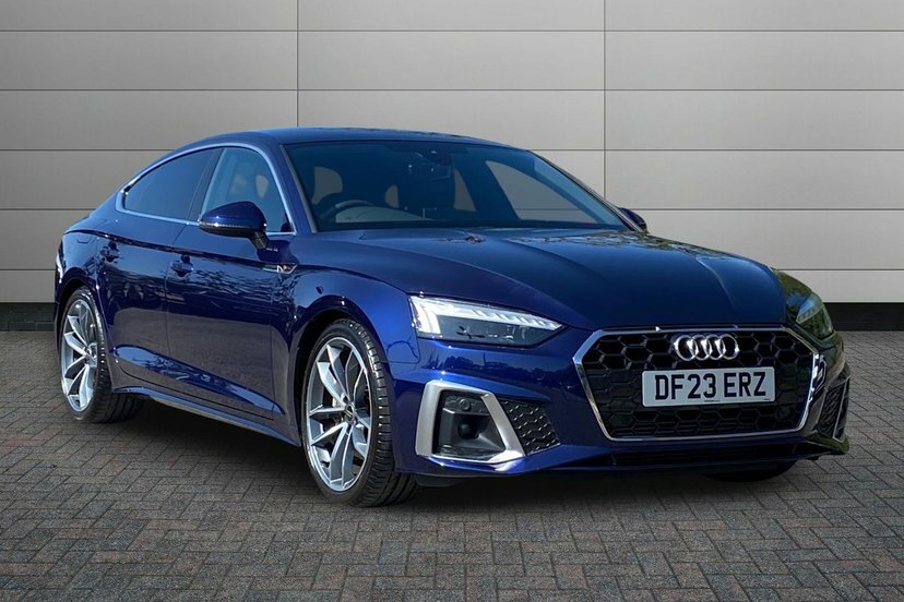 Audi A5 2.0 Tfsi 40 S Line Sportback S Tronic Blue