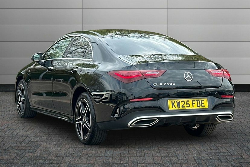 Mercedes-Benz CLA Class Cla250e Amg Line Executive KW25FDE Black #2