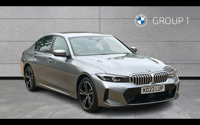 BMW 3 Series 330E M Sport Saloon Grey