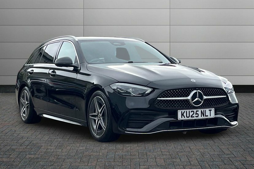 Mercedes-Benz C Class C200h Mhev Amg Line Estate Black