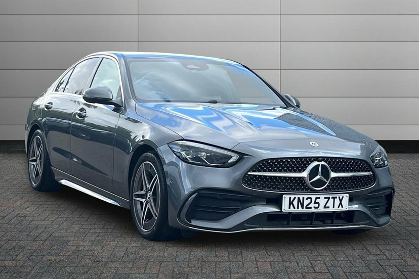 Mercedes-Benz C Class C200h Mhev Amg Line Saloon Grey