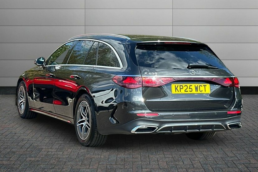 Mercedes-Benz E Class E200 Amg Line KP25WCT Black #2