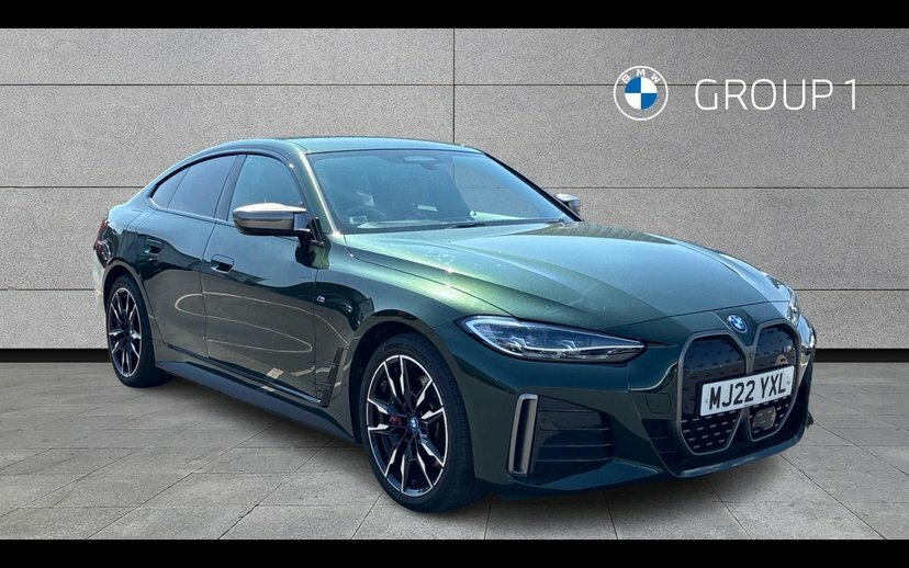 BMW i4 I4 M50 Green