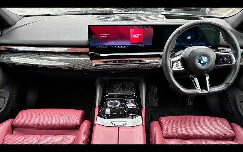 BMW i5 I5 Edrive40 M Sport Pro Saloon Black #4