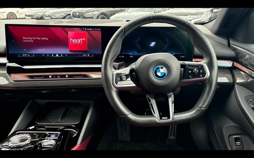 BMW i5 I5 Edrive40 M Sport Pro Saloon Black #5