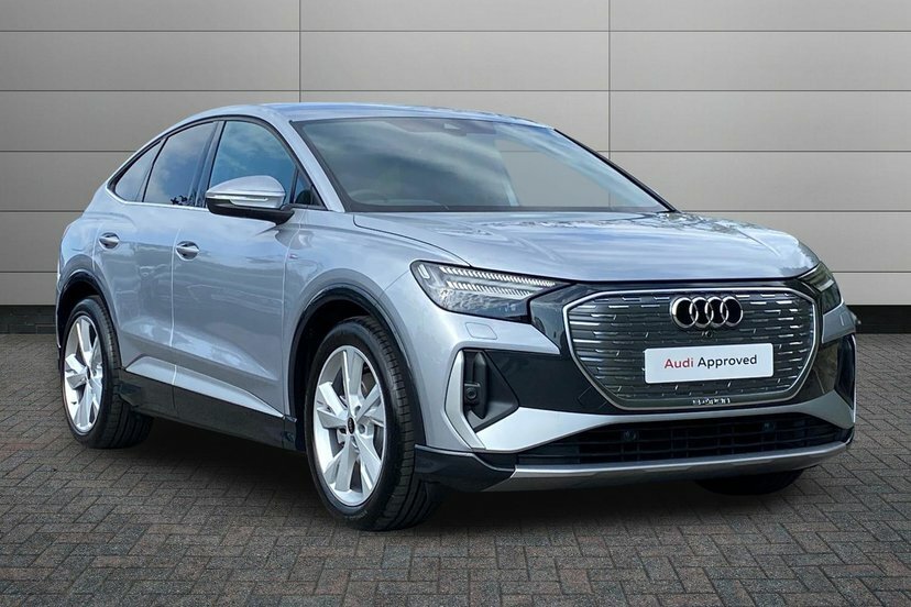 Audi Q4 E Tron 45 S Line Sportback 82Kwh 286 P Grey
