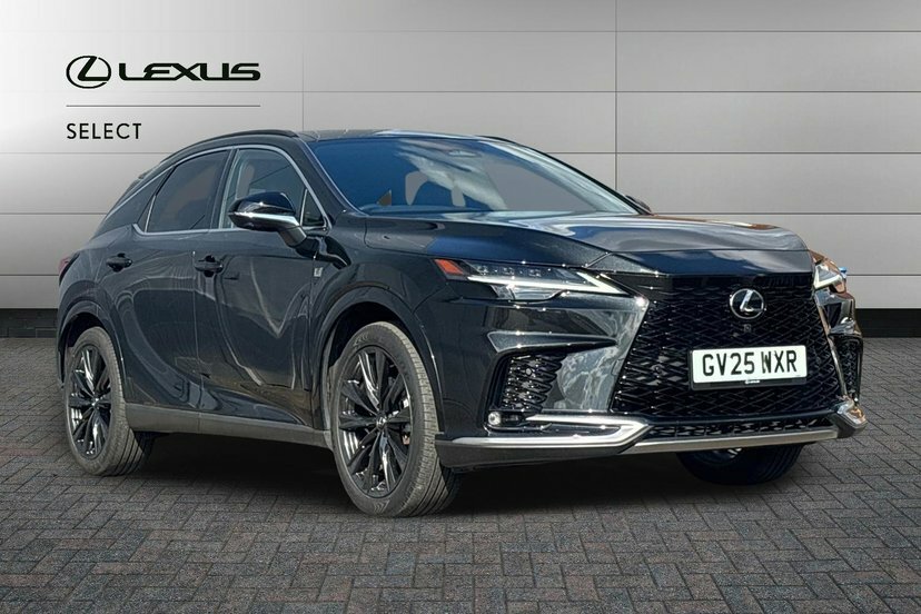 Lexus RX 2.5 350H F Sport Design Suv Hybrid E-cv Black