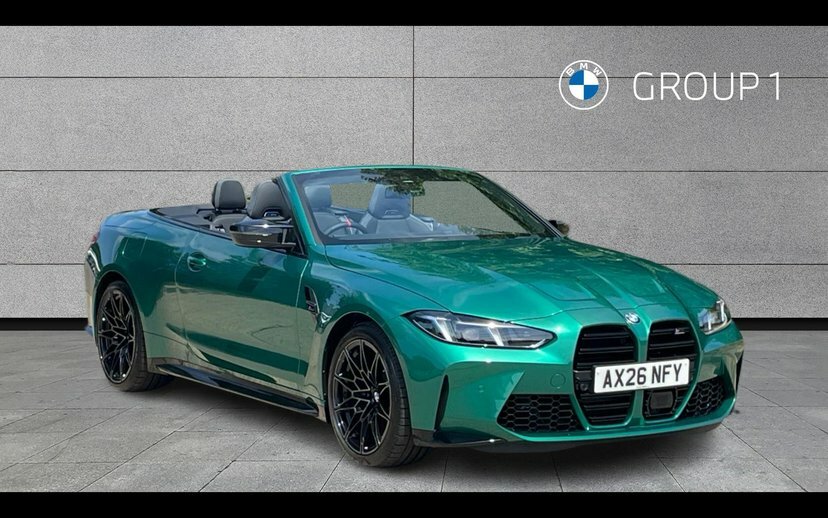 BMW M4 M4 Competition M Xdrive Convertible Green