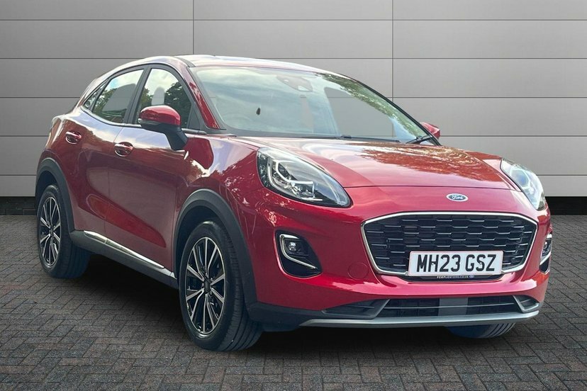 Ford Puma 1.0T Ecoboost Mhev Titanium Suv Hybrid Red