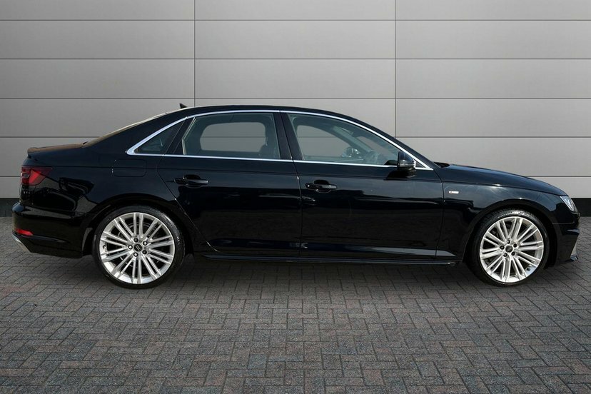 Audi A4 2.0 Tfsi 35 S Line Saloon S Tronic 150 LK19FUO Black #4