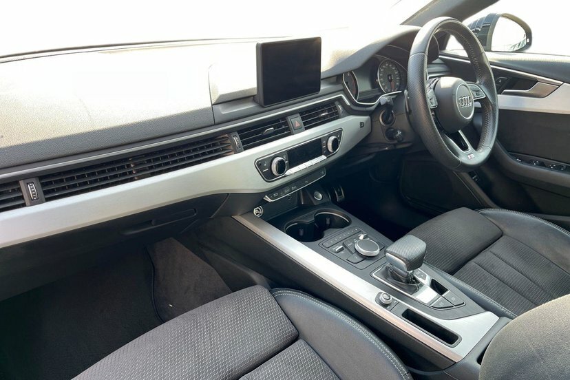 Audi A4 2.0 Tfsi 35 S Line Saloon S Tronic 150 LK19FUO Black #2