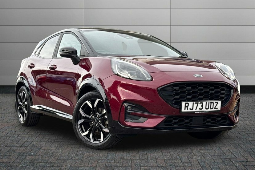 Ford Puma 1.0T Ecoboost Mhev Vivid Ruby Edition Suv Petr Red