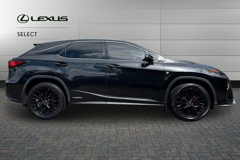 Lexus RX 3.5 450H V6 F Sport Suv Hybrid Cvt 4Wd LP16XHX Black #4