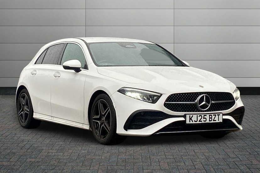 Mercedes-Benz A Class 1.3 A200h Mhev Amg Line Executive Hatchback White