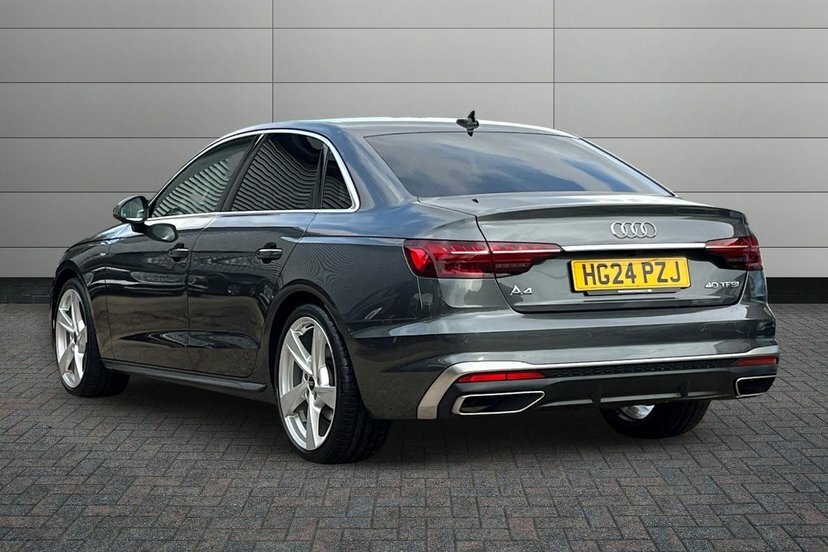 Audi A4 2.0 Tfsi 40 S Line Saloon S Tronic 204 HG24PZJ Grey #3
