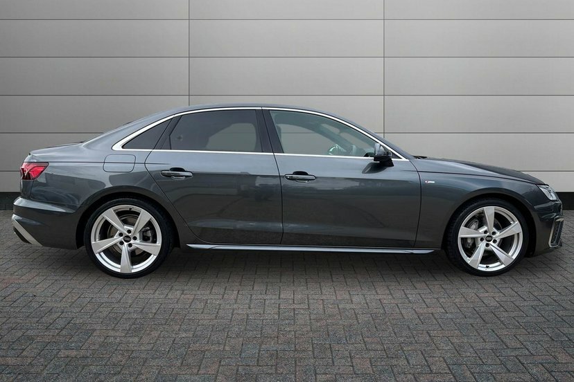 Audi A4 2.0 Tfsi 40 S Line Saloon S Tronic 204 HG24PZJ Grey #4