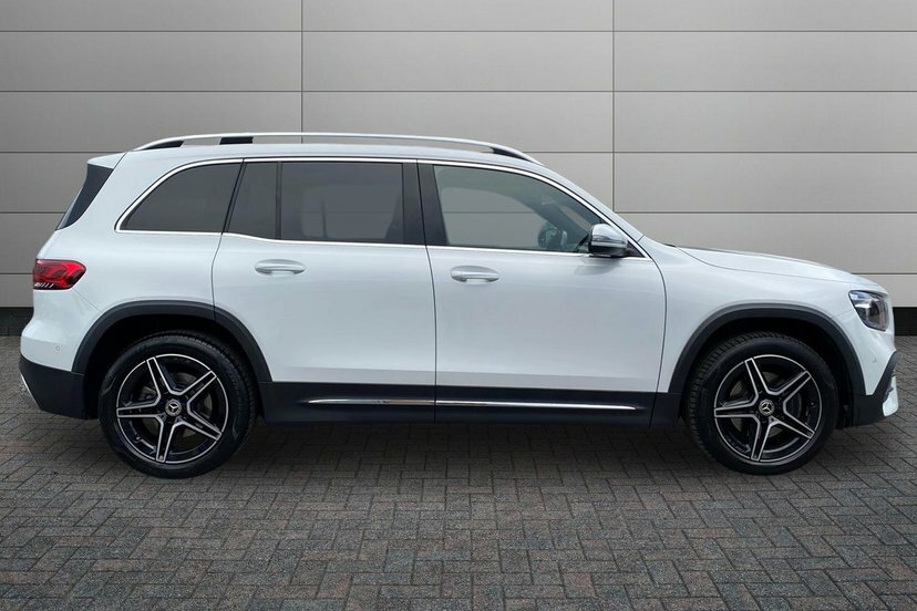 Mercedes-Benz GLB Class Glb200 Amg Line Executive Suv White #3