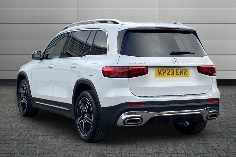 Mercedes-Benz GLB Class Glb200 Amg Line Executive Suv White #2