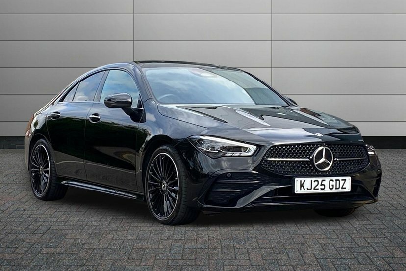 Mercedes-Benz CLA Class 1.3 Cla200h Mhev Amg Line Premium Plus Coupe Black