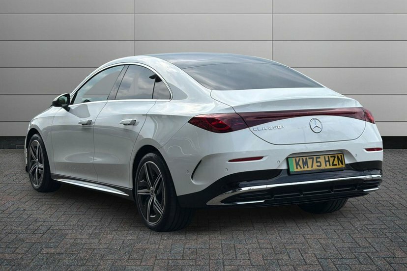 Mercedes-Benz CLA Class Cla250 Amg Line Edition KM75HZN White #2