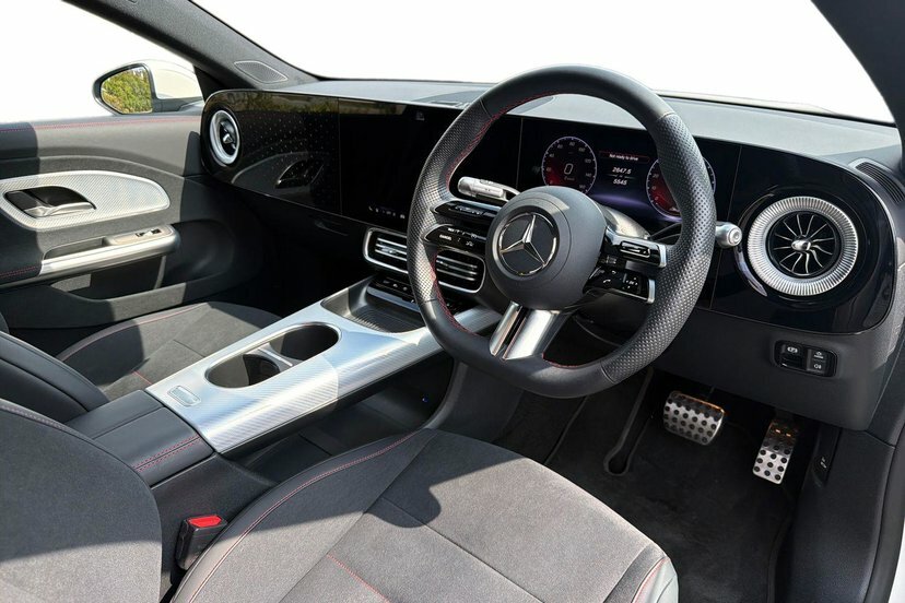 Mercedes-Benz CLA Class Cla250 Amg Line Edition KM75HZN White #5
