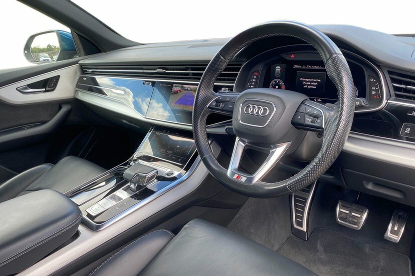 Audi Q8 3.0 Tdi V6 50 S Line Suv Tiptronic Quat Blue #6