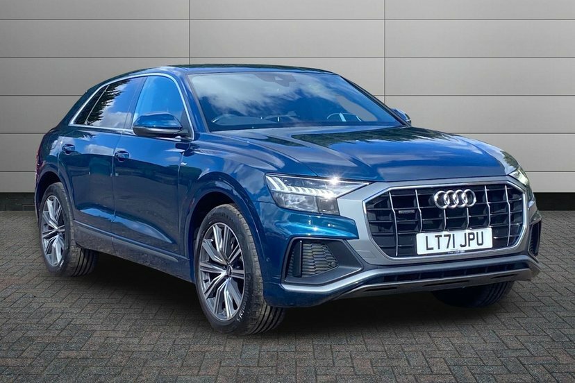 Audi Q8 3.0 Tdi V6 50 S Line Suv Tiptronic Quat Blue