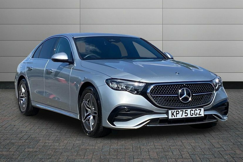 Mercedes-Benz E Class 2.0 E220dh Mhev Amg Line Saloon Hybrid Silver