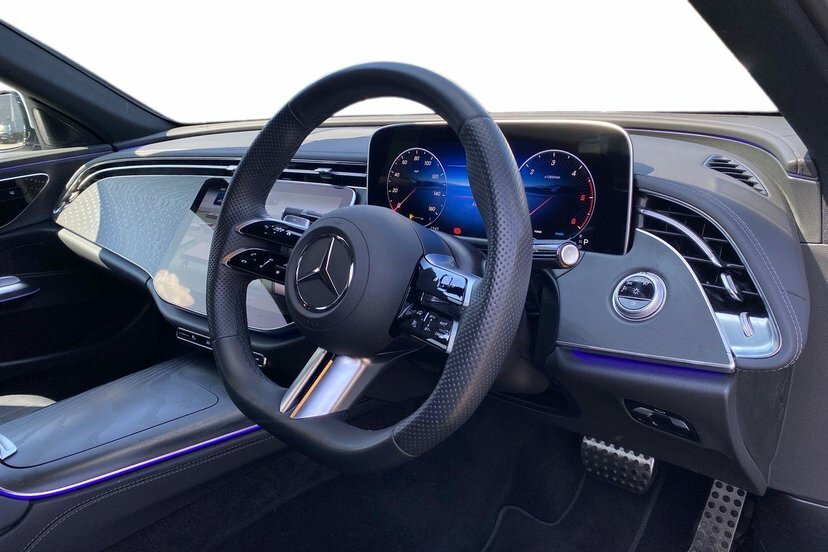 Mercedes-Benz E Class 2.0 E220dh Mhev Amg Line Saloon Hybrid Silver #5