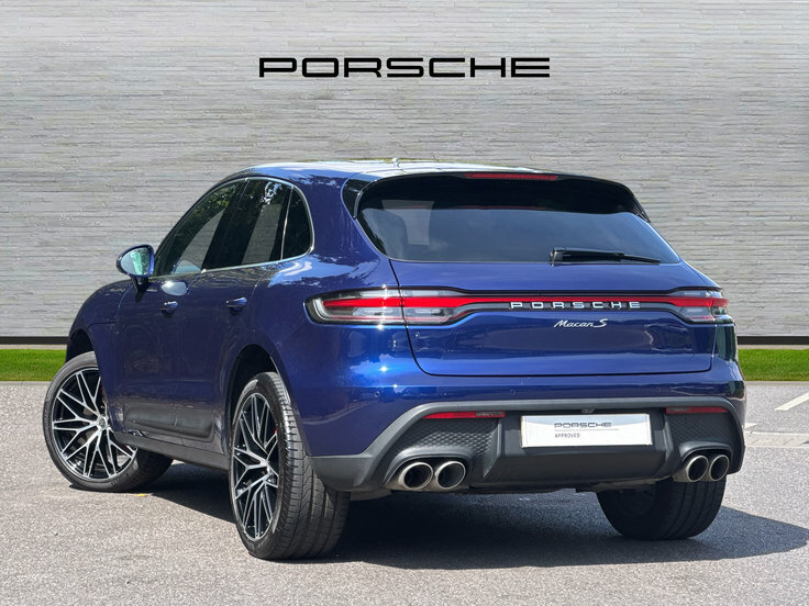 Porsche Macan 2.9T V6 S Suv Pdk 4Wd 380 Ps Blue #2