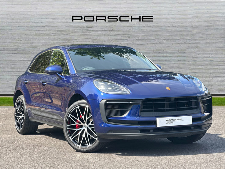 Porsche Macan 2.9T V6 S Suv Pdk 4Wd 380 Ps Blue