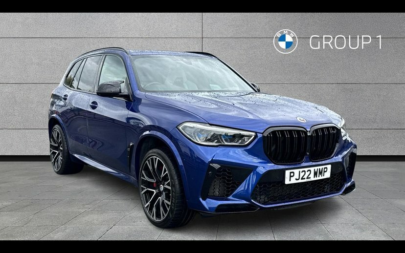 BMW X5 M X5 M Competition Blue