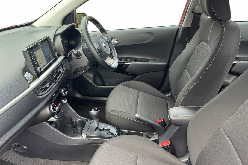 Kia Picanto 1.25 3 Hatchback 83 Bhp LC17OMZ Orange #2