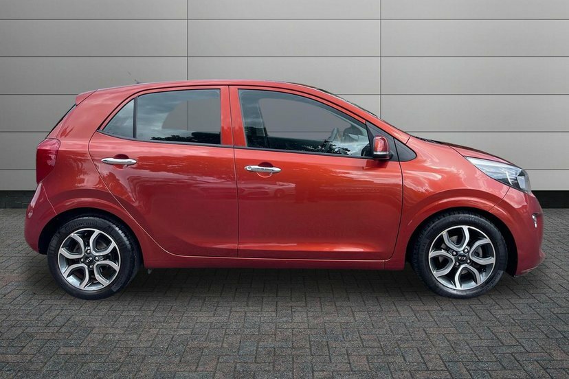 Kia Picanto 1.25 3 Hatchback 83 Bhp LC17OMZ Orange #4