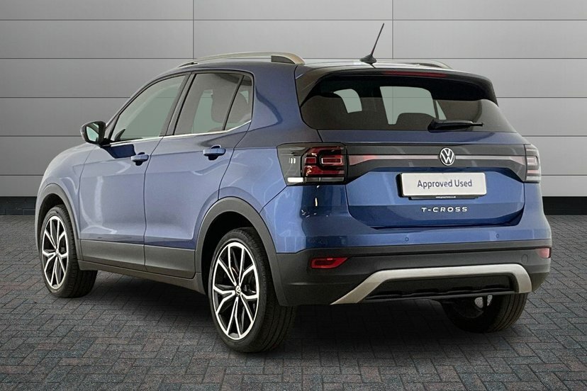 Volkswagen T-Cross 1.0 Tsi Sel Suv 110 Ps Blue #3