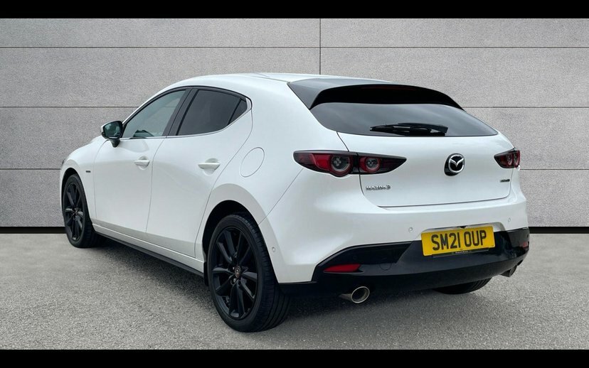 Mazda 3 2.0 Skyactiv-x Mhev 100Th Anniversary Edition Hatc SM21OUP White #2