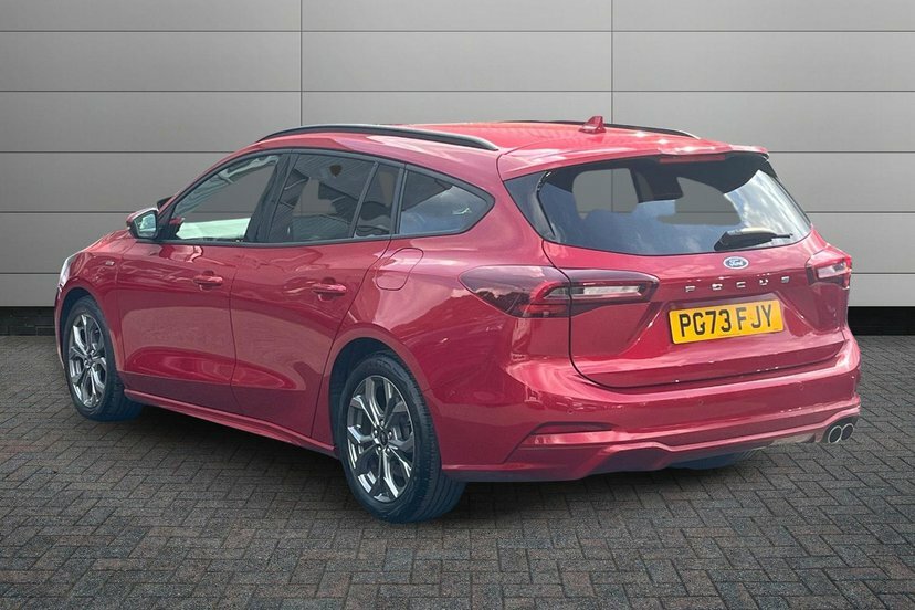 Ford Focus 1.0T Ecoboost Mhev St-line Estate Hybri PG73FJY Red #3