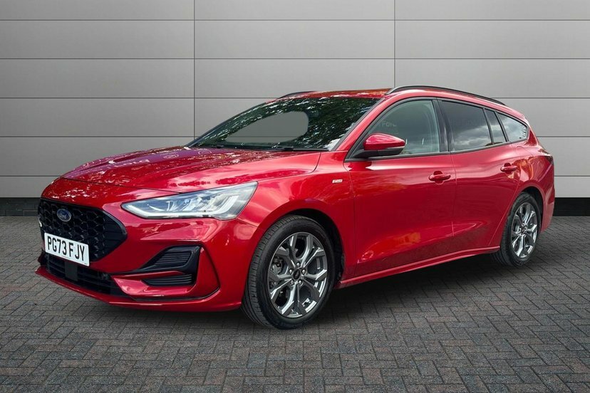 Ford Focus 1.0T Ecoboost Mhev St-line Estate Hybri PG73FJY Red #4