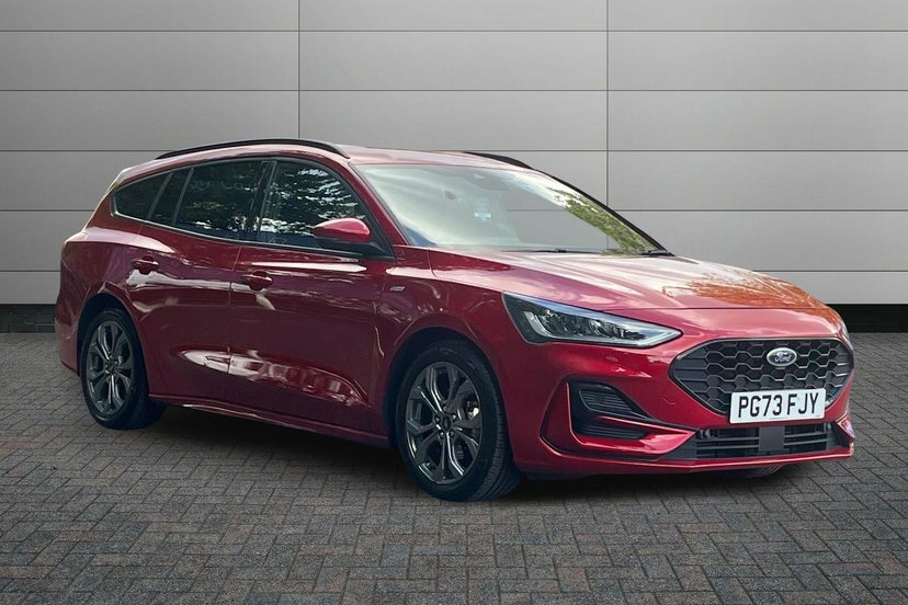 Ford Focus 1.0T Ecoboost Mhev St-line Estate Hybri Red